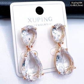Сережки Xuping18К 20029 ( 3.5 см.)